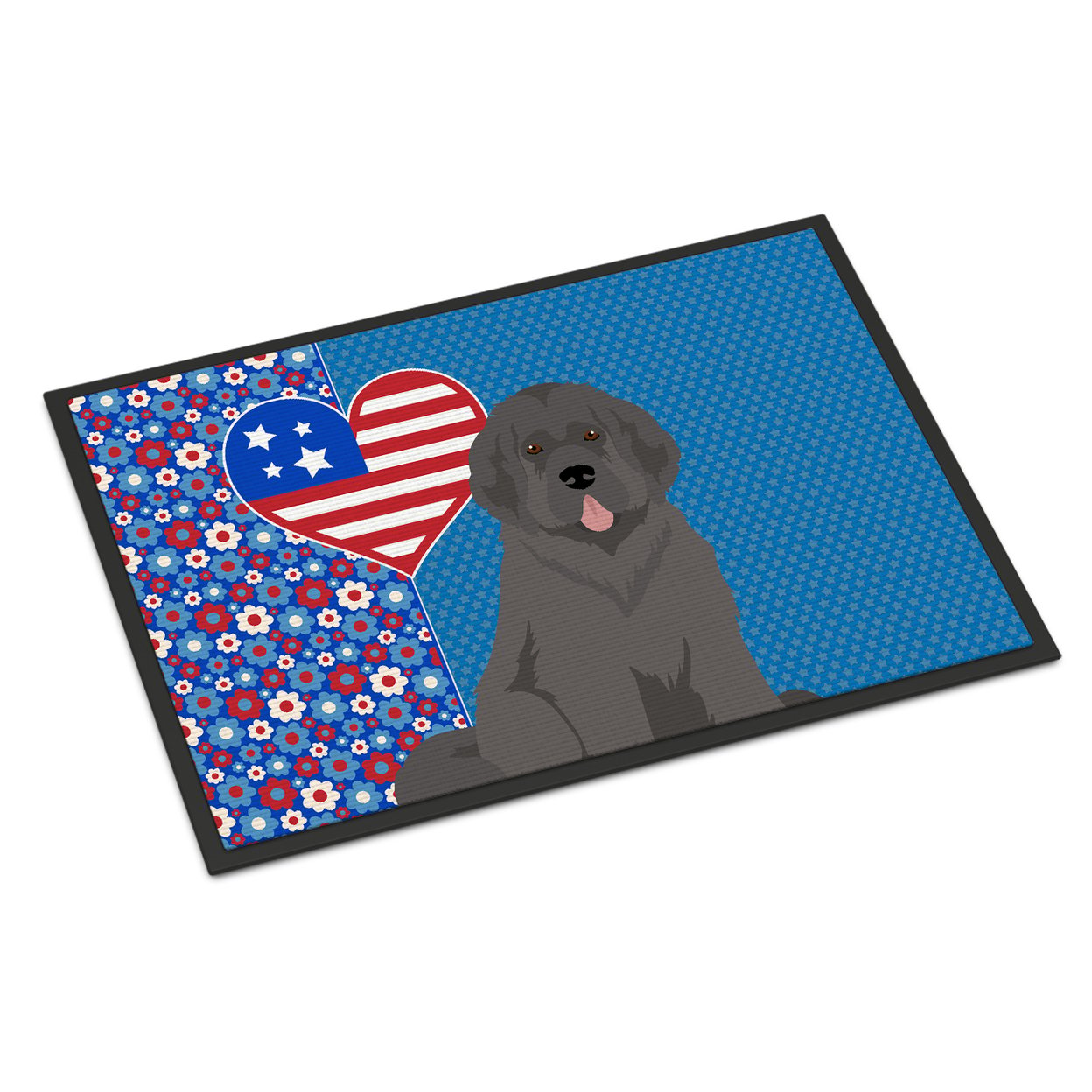 Grey Newfoundland Indoor or Outdoor Mat 24x36 36 in x 24 in