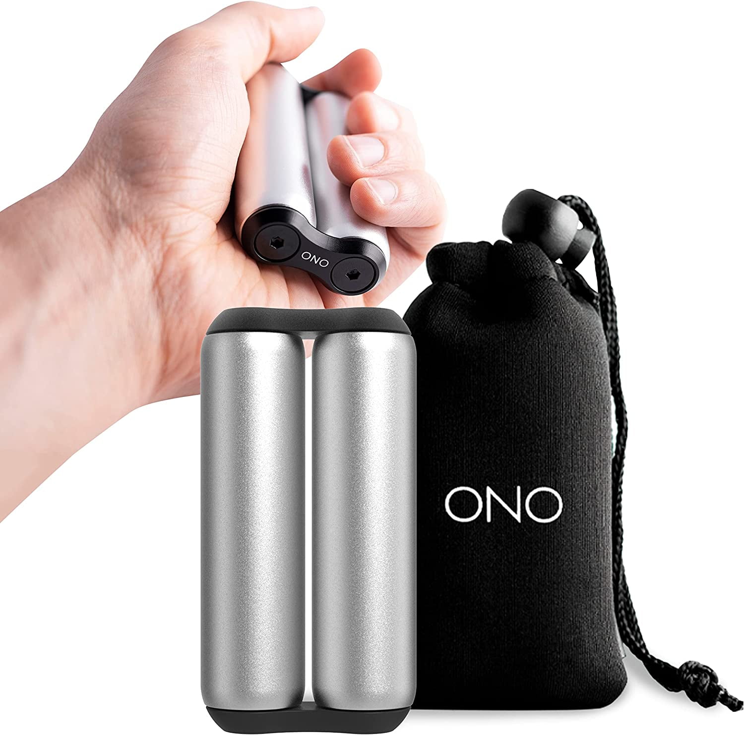 ONO, Full Size Aluminum Grey ONO Roller, Handheld Fidget Toy