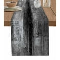 thumbnail image 1 of Grey Oil Painting Table Runner Cotton Linen 90 Inch Holiday Dresser Scarves, Modern Abstract Graffiti Street Art Tablerunner for Kitchen Coffee Dining Bedroom Dinner Scarf Décor 13''x90'', 1 of 9