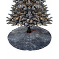 thumbnail image 1 of Grey Ombre Christmas Tree Skirt 48 Inches Large Christmas Skirt Tree, Modern Yellow Lines Abstract Art Aesthetics Tree Skirt Christmas Decorations for Fireplace Party Holidays Indoor Outdoor, 1 of 7