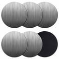 thumbnail image 1 of Grey Ombre Coasters Set of 6, Absorbent Coasters for Drinks, Contemporary Gradient Abstract Art Coaster for Desk Coffee Table Protection, Home Decor House Warming Gifts 4", 1 of 8