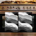 thumbnail image 1 of Grey Ombre Kitchen Towels Set of 4, Modern Geometric Moire Abstract Art Absorbent Dish Towels for Kitchen, Microfiber Hand Towel, Quick Drying Tea Towel for Cleaning Decorative Dishcloths, 1 of 7