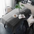 thumbnail image 1 of Grey Ombre Table Cloth Waterproof Tablecloths, Modern Abstract Art Ocean Oil Painting Tablecloth Dining Table Cover for Kitchen Party Tabletop Outdoor, Rectangle Tablecloth 54x108 Inch, 1 of 9
