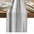 thumbnail image 1 of Grey Ombre Table Runner Abstract Art Oil Painting Gray Gradient Tablerunners 13 x 48 Inch, Table Decorations Tabletop Scarf for Summer Gathering Holiday Farmhouse Kitchen Dining Decor, 1 of 8