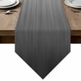 thumbnail image 1 of Grey Ombre Table Runner Linen Burlap Table Runner 72 Inches Long Contemporary Gradient Abstract Art Dresser Scarves for Kitchen Island Coffee Dining Room Party Wedding Banquet Holiday Decor 14"x72", 1 of 8