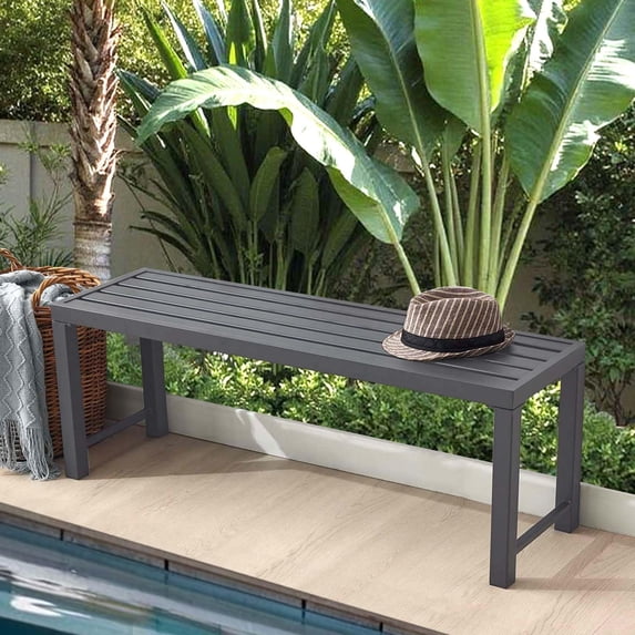 Outdoor Backless Benches