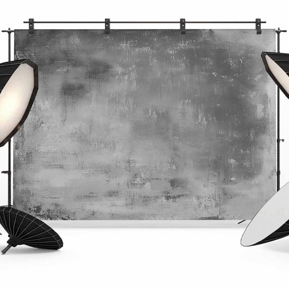 Grey Paint Photography Backdrop 7x5FT, Abstract Retro Dark Grey Paint Photo Backdrops, Background for Photography Studio Photo Studio Background, Back Drop for Photoshoot