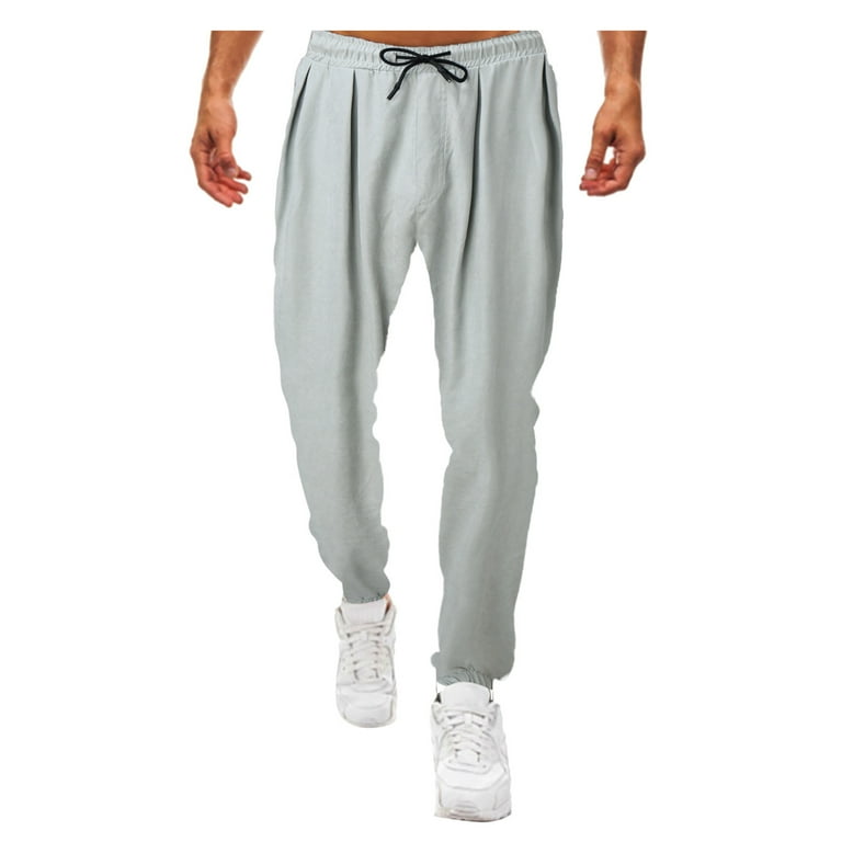 Mens grey cropped trousers hot sale