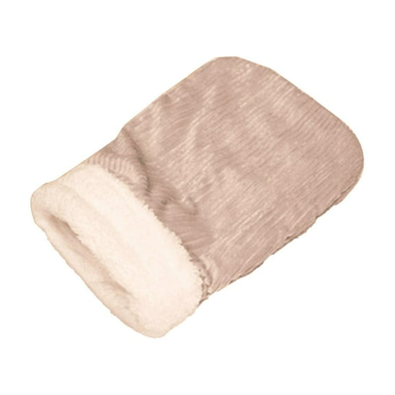 Grey Pet Sleeping Bag With Self Warming Design For Cats And Small Dogs In Cold Weather