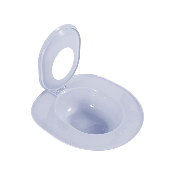 Grey Pet Toilet Training Seat Litter Box For Cats Odor Proof Splash Proof Fits Standard Toilets Transition System For Kittens 15.35X14.17 Inches 0.63Lb 1Pc