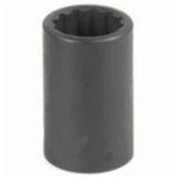 Grey Pneumatic 0.38 in. Drive x 0.75 in. 6 Point Standard Duo-Socket - Grey