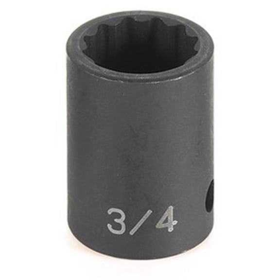 Grey Pneumatic 0.38 in. Drive x 21 mm 6 Point Standard Duo-Socket