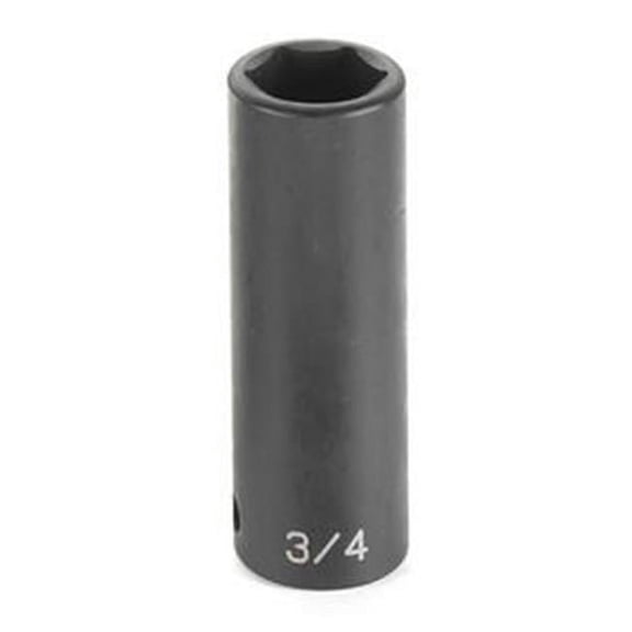 Grey Pneumatic  0.5in Drive X 33mm Deep Length Impact Socket - Grey