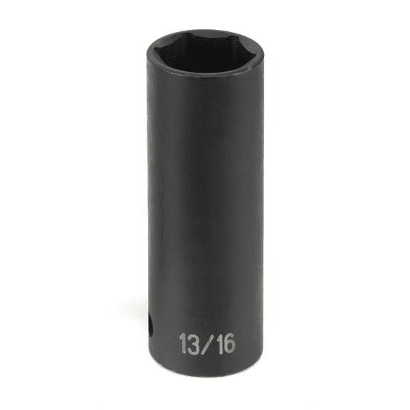 Grey Pneumatic 1/2" Drive x 1" Extra-Thin Wall Deep Socket