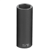 Grey Pneumatic 1/2" Drive x 15/16" Deep Socket