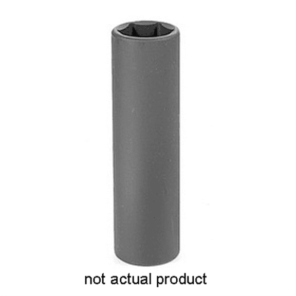 Grey Pneumatic 1/2" Drive x 16mm Extra-Deep Socket