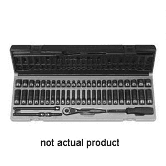 Grey Pneumatic 1/4" Drive x 10mm Deep Duo Socket - 6 Point