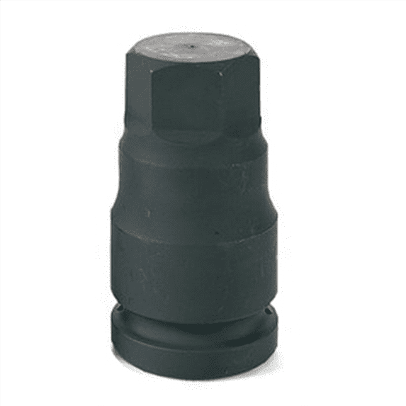 Grey Pneumatic 1" Drive x 19mm Hex Driver