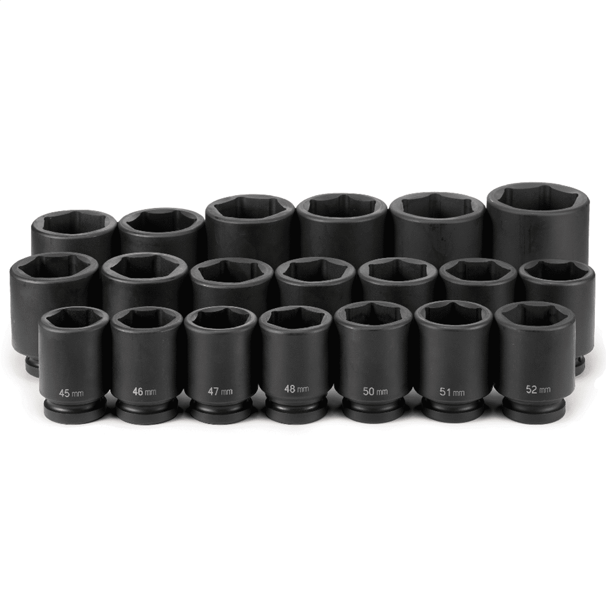 Grey Pneumatic 1430MRD 1/2 Inch Drive 30-Piece Standard & Deep Metric Socket Set