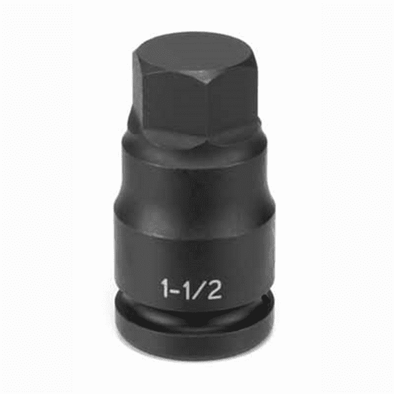 Grey Pneumatic 1" Drive x 5/8" Hex Driver