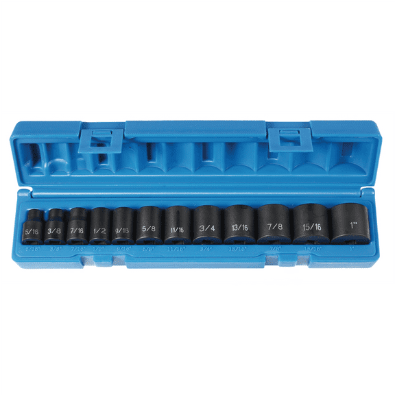 Grey Pneumatic 1213 Impact Socket Set with Case