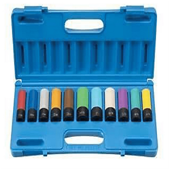 Grey Pneumatic 1511TP 1/2" Drive 11 pc. E.T.W. Wheel/Nut Protector Set