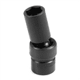 thumbnail image 1 of Grey Pneumatic 1015UMSD 15mm Semi Deep Universal Impact Socket 3/8 in Drive, 1 of 2