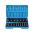 thumbnail image 1 of Grey Pneumatic 1719D 1/2" Dr. 19 Pc. Deep Length Fract. Set - 12 Point, 1 of 2