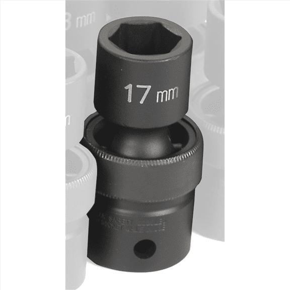 Grey Pneumatic 2017UM 1/2" Drive x 17mm Standard Universal