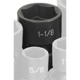 thumbnail image 1 of Grey Pneumatic 2036U 1/2" Drive x 1-1/8" Standard Universal, 1 of 2