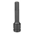 thumbnail image 1 of Grey Pneumatic 29094F 1/2" Drive x 9/32" Hex Driver Socket, 4" Length, 1 of 4