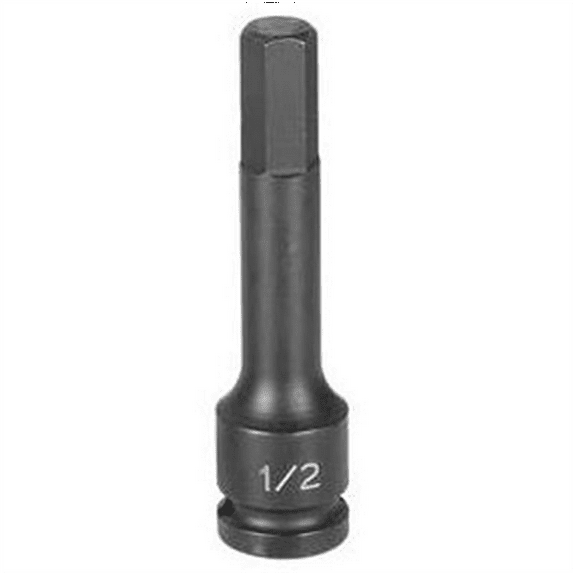 Grey Pneumatic 1/2" Drive x 18mm Hex Driver 4" Length