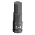 thumbnail image 1 of Grey Pneumatic 2924F 1/2" Drive x 3/4" Hex Driver, 1 of 2