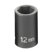 Grey Pneumatic 3/8" Drive x 12mm Standard Socket