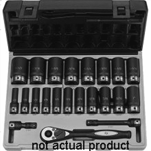 Grey Pneumatic 1/2" Drive x 3/4" Deep Duo-Socket - 6 Point