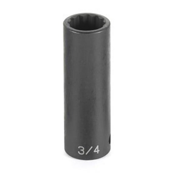 Grey Pneumatic 82140D .5 Inch Drive X 1.25 12 Point Deep Duo Socket 1/2 in. Drive X 1-1/4 in.