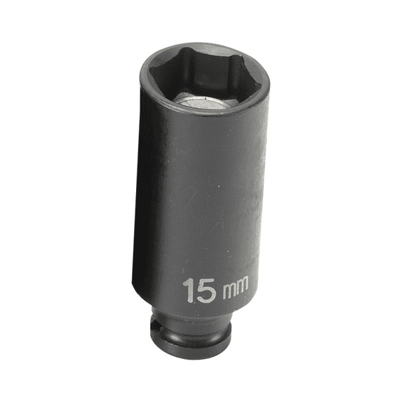 Grey Pneumatic 915MDG 1/4" Drive x 15mm Magnetic Deep