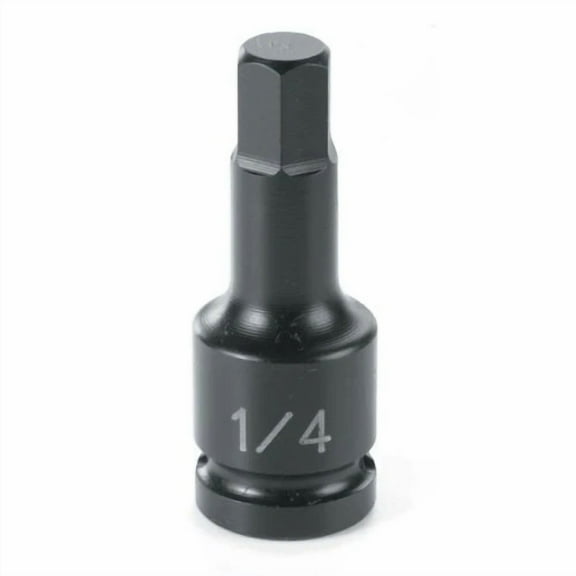 Grey Pneumatic 9906M 1/4" Drive X 6Mm Hex Driver Socket