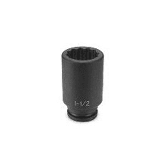 Grey Pneumatic 3/4" Drive x 1-1/16" Deep - 12 Point Socket