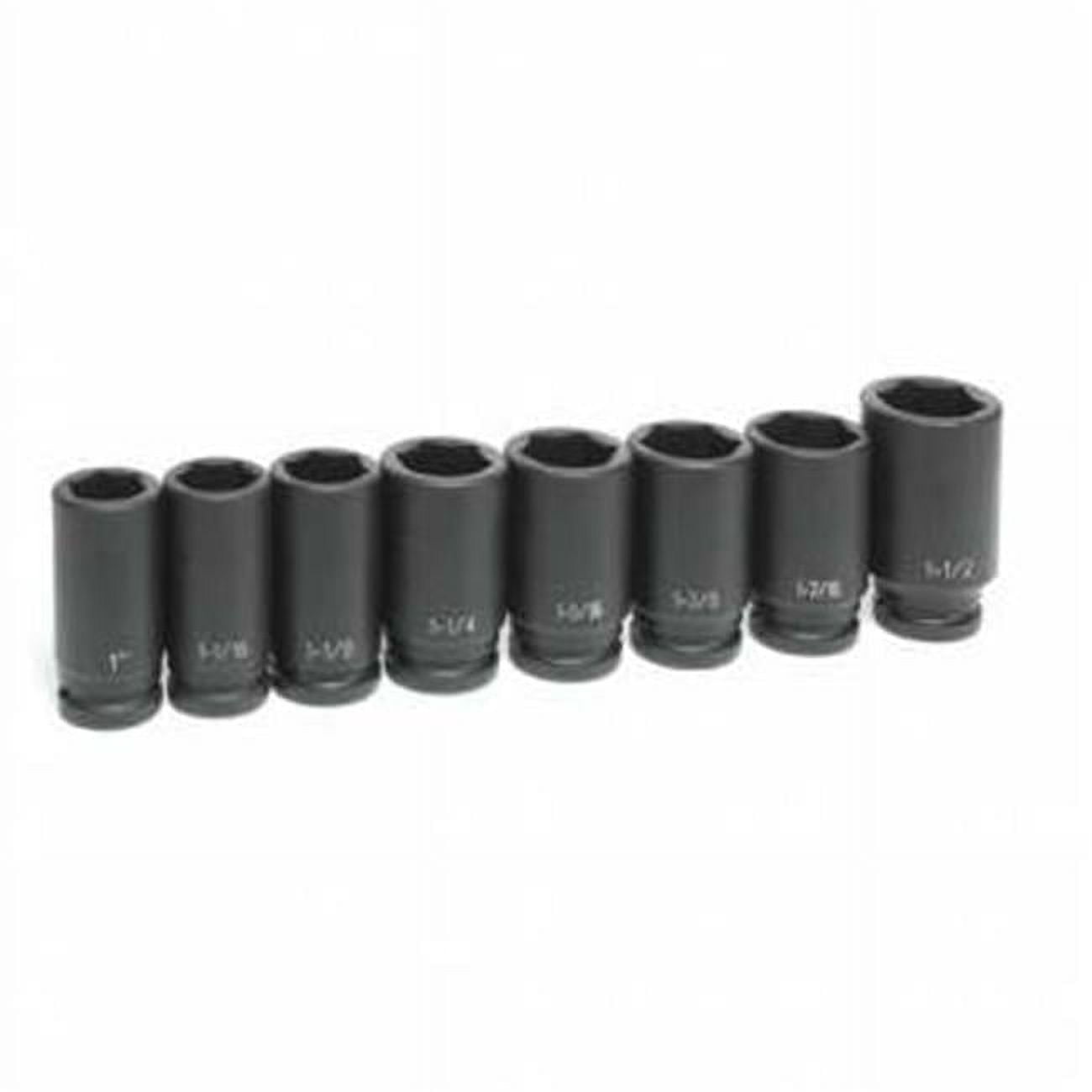 Grey Pneumatic Corp.  .75 in. Drive SAE Impact Socket Set