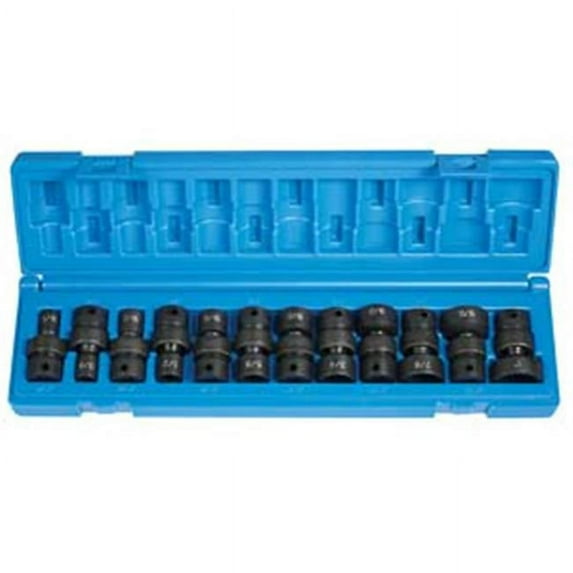Grey Pneumatic GY1212U 3/8" Drive 6 Point 12 Pieces Standard Length: Frac. Univ Set