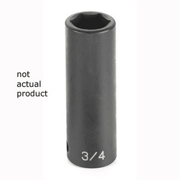 Grey Pneumatic 1/2" Drive x 1-11/16" Deep Socket