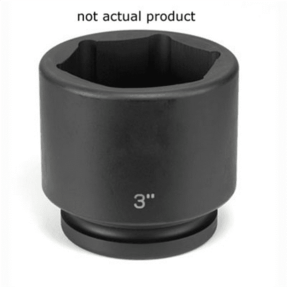 Grey Pneumatic 1" Drive x 1-7/16" Standard Socket