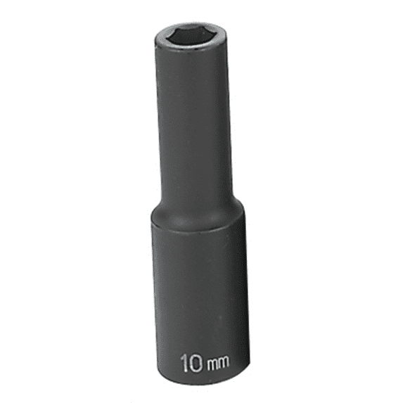 Grey Pneumatic 1/2" Drive x 10mm Deep Socket