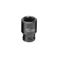 thumbnail image 1 of Grey Pneumatic 1/4" Surface Drive x 10mm Standard  Socket, 1 of 2