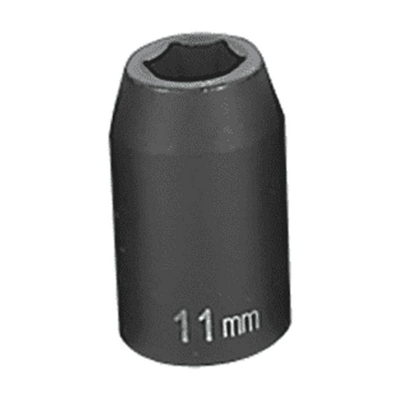 Grey Pneumatic 1/2" Drive x 11mm Standard Socket