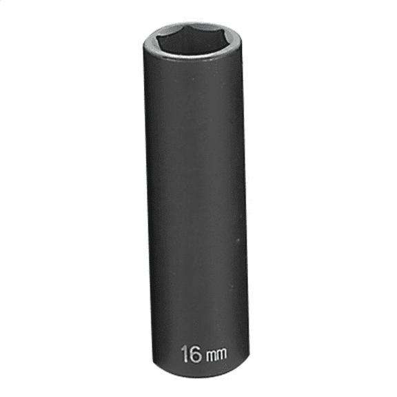 Grey Pneumatic 1/2" Drive x 16mm Deep Socket