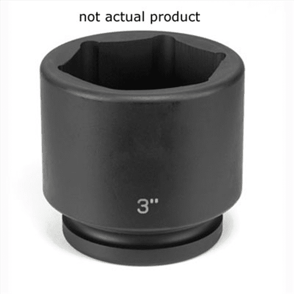 Grey Pneumatic 4094R 1 in. Drive x 2-15/16 in. Standard Impact Socket