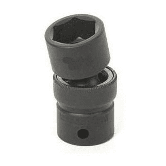 Grey Pneumatic 1/2" Drive x 21mm Standard Universal- 12 Point Socket - Black