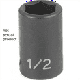 thumbnail image 1 of Grey Pneumatic 3/8" Drive x 21mm Standard Socket, 1 of 2